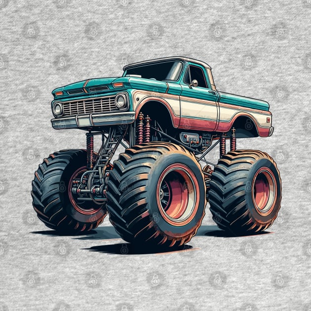 Monster Truck by Vehicles-Art